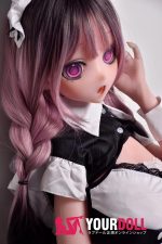 ElsaBabe 花守薫 RAD047 148cm-L ピンク肌 フルシリコン ツートンカラー 愛嬌 メイド アニメドール 新品 - 画像 (7)