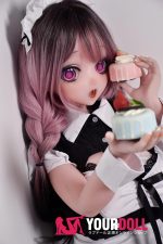 ElsaBabe 花守薫 RAD047 148cm-L ピンク肌 フルシリコン ツートンカラー 愛嬌 メイド アニメドール 新品 - 画像 (2)