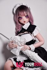 ElsaBabe 花守薫 RAD047 148cm-L ピンク肌 フルシリコン ツートンカラー 愛嬌 メイド アニメドール 新品 - 画像 (25)