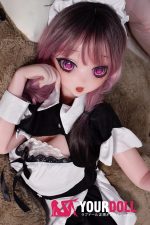 ElsaBabe 花守薫 RAD047 148cm-L ピンク肌 フルシリコン ツートンカラー 愛嬌 メイド アニメドール 新品 - 画像 (12)