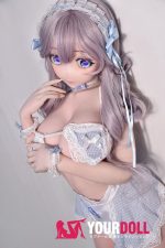 ElsaBabe 横谷悠希子 RAD007 148cm-L ピンク肌 フルシリコン メイド 巨乳 細腰 エッチ アニメドール - 画像 (2)