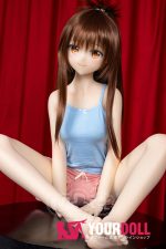 AotumeDoll #127ヘッド 145cm Bカップ フルシリコン 妹系 愛嬌 コスプレ系 ラブドール 新品 - 画像 (4)