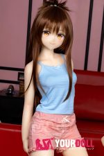 AotumeDoll #127ヘッド 145cm Bカップ フルシリコン 妹系 愛嬌 コスプレ系 ラブドール 新品 - 画像 (5)