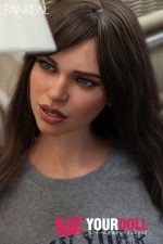 Fanreal T95 Gina 95cm Gカップ Tan肌 シリコン製 欧米系 熟女 ヘッド選択可 トルソー 半身ラブドール - 画像 (5)