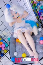 WM Dolls 露可 #Y011S 140cm Cカップ ビニール製ヘッド+シリコン製ボディ ノーマル肌 猫娘 弱気 可憐 アニメドール 新品 - 画像 (9)