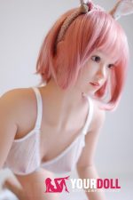 MLW Mia(美亜) #22 145cm Bカップ シリコンヘッド+TPEボディ ナチュラル肌 ちっぱい 愛嬌 ラブドール - 画像 (5)