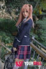 MLW Honoka(ほのか) #57 160cm Dカップ シリコンヘッド+TPEボディ ナチュラル肌 綺麗 美乳 制服姿 ラブドール - 画像 (19)