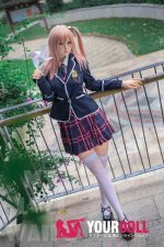 MLW Honoka(ほのか) #57 160cm Dカップ シリコンヘッド+TPEボディ ナチュラル肌 綺麗 美乳 制服姿 ラブドール - 画像 (23)