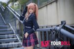 MLW Honoka(ほのか) #57 160cm Dカップ シリコンヘッド+TPEボディ ナチュラル肌 綺麗 美乳 制服姿 ラブドール - 画像 (31)