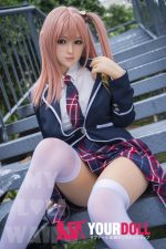 MLW Honoka(ほのか) #57 160cm Dカップ シリコンヘッド+TPEボディ ナチュラル肌 綺麗 美乳 制服姿 ラブドール - 画像 (6)