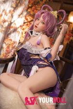 MLW Haruki(陽葵) #18B 145cm Bカップ フルシリコン 顎機能付き ナチュラル肌 綺麗 コスプレ系 ラブドール - 画像 (12)