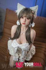 MLW Yume(ゆめ) #38C 顎機能付き 145cm Bカップ フルシリコン ナチュラル肌 愛嬌 猫系彼女 楚々 ラブドール - 画像 (15)