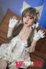 MLW Yume(ゆめ) #38C 顎機能付き 145cm Bカップ フルシリコン ナチュラル肌 愛嬌 猫系彼女 楚々 ラブドール - 画像 (2)