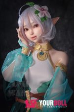 MLW Ali(アリ) #60B 148cm Bカップ フルシリコン 顎機能付き ナチュラル肌 付け耳 コスプレ系 愛嬌 ラブドール - 画像 (6)