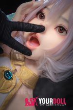 MLW Ali(アリ) #60B 148cm Bカップ フルシリコン 顎機能付き ナチュラル肌 付け耳 コスプレ系 愛嬌 ラブドール - 画像 (4)