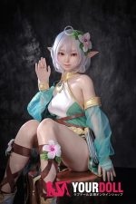 MLW Ali(アリ) #60B 148cm Bカップ フルシリコン 顎機能付き ナチュラル肌 付け耳 コスプレ系 愛嬌 ラブドール - 画像 (23)