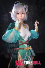 MLW Ali(アリ) #60B 148cm Bカップ フルシリコン 顎機能付き ナチュラル肌 付け耳 コスプレ系 愛嬌 ラブドール - 画像 (15)