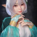 MLW Ali(アリ) #60B 148cm Bカップ フルシリコン 顎機能付き ナチュラル肌 付け耳 コスプレ系 愛嬌 ラブドール