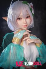 MLW Ali(アリ) #60B 148cm Bカップ フルシリコン 顎機能付き ナチュラル肌 付け耳 コスプレ系 愛嬌 ラブドール