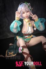 MLW Ali(アリ) #60B 148cm Bカップ フルシリコン 顎機能付き ナチュラル肌 付け耳 コスプレ系 愛嬌 ラブドール - 画像 (26)