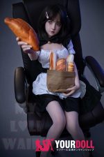 MLW Haruki(陽葵) #18 145cm Bカップ フルシリコン ナチュラル肌 スリム メイド 綺麗 ラブドール - 画像 (11)