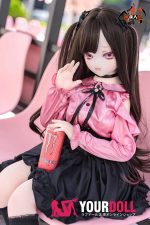 MOZU 佑莉 121cm 大胸 15kg 画像と同じ仕様 ビニールヘッド+TPEボディ 地雷系 美少女 ラブドール 新品 - 画像 (2)