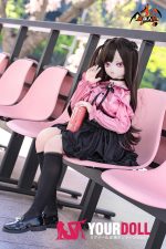 MOZU 佑莉 121cm 大胸 15kg 画像と同じ仕様 ビニールヘッド+TPEボディ 地雷系 美少女 ラブドール 新品 - 画像 (15)