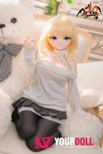 MOZU 亜美 85cm 巨乳 6.2kg ビニールヘッド+TPEボディ 綺麗 姉系 エロ アニメ系ラブドール 新品 - 画像 (6)