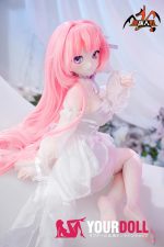 MOZU 桃香 85cm レディ 6kg 画像通りの仕様 ビニールヘッド+TPEボディ コスプレ衣装 綺麗 アニメドール 新品 - 画像 (6)