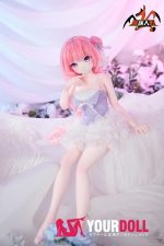 MOZU 桃香 85cm レディ 6kg 画像通りの仕様 ビニールヘッド+TPEボディ 常服 愛嬌 アニメドール 新品 - 画像 (6)
