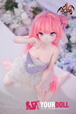 MOZU 桃香 85cm レディ 6kg 画像通りの仕様 ビニールヘッド+TPEボディ 常服 愛嬌 アニメドール 新品 - 画像 (2)