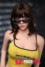 Orange in #996 168cm Eカップ White肌 シリコンヘッド+TPEボディ 顎機能付き アジア系 巨乳 美人 ラブドール 新品 - 画像 (6)