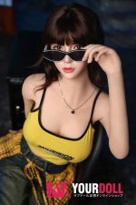 Orange in #996 168cm Eカップ White肌 シリコンヘッド+TPEボディ 顎機能付き アジア系 巨乳 美人 ラブドール 新品 - 画像 (9)