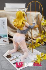 Otaku Doll 45cm 1.2KG 1穴あり ビニール製のヘッド+シリコンボディ 画像通りの服付き バニーシリーズ 巨乳 エッチ オナホール - 画像 (7)