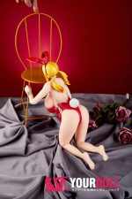 Otaku Doll 45cm 1.2KG 1穴あり ビニール製のヘッド+シリコンボディ 画像通りの服付き エロ バニーシリーズ  オナホール - 画像 (8)