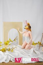 Otaku Doll 45cm 1.2KG 1穴あり ビニール製のヘッド+シリコンボディ 画像通りの服付き エロ バニーシリーズ オナホール - 画像 (16)