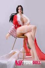 Otaku Doll 65cm 3KG 1穴あり ビニール製のヘッド+シリコンボディ 画像通りの服付き 巨乳 エロ オナホール - 画像 (6)