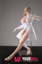 Otaku Doll 65cm 3KG 1穴あり ビニール製のヘッド+シリコンボディ 画像通りの服x2付き セクシー オナホール - 画像 (12)