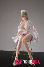 Otaku Doll 65cm 3KG 1穴あり ビニール製のヘッド+シリコンボディ 画像通りの服x2付き セクシー オナホール - 画像 (7)