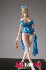 Otaku Doll 65cm 3KG 1穴あり ビニール製のヘッド+シリコンボディ 画像通りの服x2付き セクシー オナホール - 画像 (13)