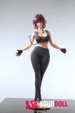 Otaku Doll 65cm 3KG 1穴あり ビニール製のヘッド+シリコンボディ 二種類の顔あり 画像通りの服付き コスプレ系 オナホール - 画像 (11)