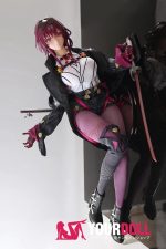 Otaku Doll 65cm 3KG 1穴あり ビニール製のヘッド+シリコンボディ 二種類の顔あり 画像通りの服付き コスプレ系 オナホール - 画像 (7)