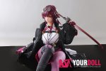 Otaku Doll 65cm 3KG 1穴あり ビニール製のヘッド+シリコンボディ 二種類の顔あり 画像通りの服付き コスプレ系 オナホール - 画像 (12)