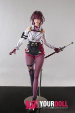 Otaku Doll 65cm 3KG 1穴あり ビニール製のヘッド+シリコンボディ 二種類の顔あり 画像通りの服付き コスプレ系 オナホール - 画像 (10)
