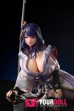 Otaku Doll 65cm 3KG 1穴あり ビニール製のヘッド+シリコンボディ 三種類の顔あり 画像通りの服付き 巨乳 デカ乳輪 オナホール - 画像 (2)
