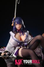 Otaku Doll 65cm 3KG 1穴あり ビニール製のヘッド+シリコンボディ 三種類の顔あり 画像通りの服付き 巨乳 デカ乳輪 オナホール - 画像 (14)