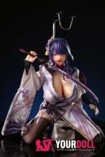 Otaku Doll 65cm 3KG 1穴あり ビニール製のヘッド+シリコンボディ 三種類の顔あり 画像通りの服付き 巨乳 デカ乳輪 オナホール - 画像 (11)