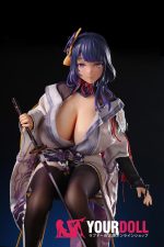 Otaku Doll 65cm 3KG 1穴あり ビニール製のヘッド+シリコンボディ 三種類の顔あり 画像通りの服付き 巨乳 デカ乳輪 オナホール - 画像 (8)