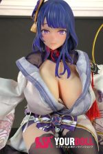 Otaku Doll 65cm 3KG 1穴あり ビニール製のヘッド+シリコンボディ 三種類の顔あり 画像通りの服付き 巨乳 デカ乳輪 オナホール - 画像 (6)