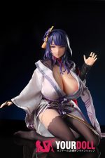 Otaku Doll 65cm 3KG 1穴あり ビニール製のヘッド+シリコンボディ 三種類の顔あり 画像通りの服付き 巨乳 デカ乳輪 オナホール - 画像 (3)